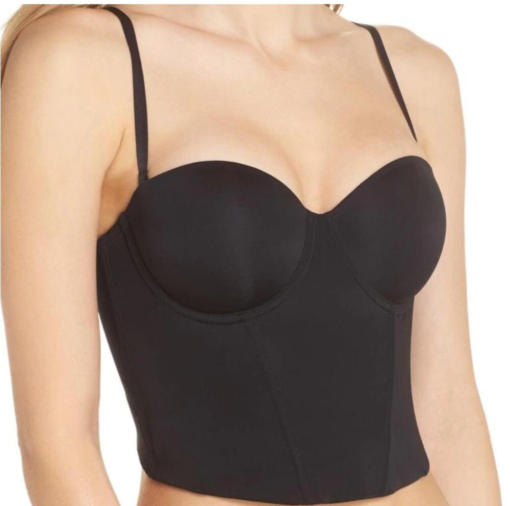 On Gossamer NWT BEAUTIFULLY BASIC BUSTIER G6162 // 34B